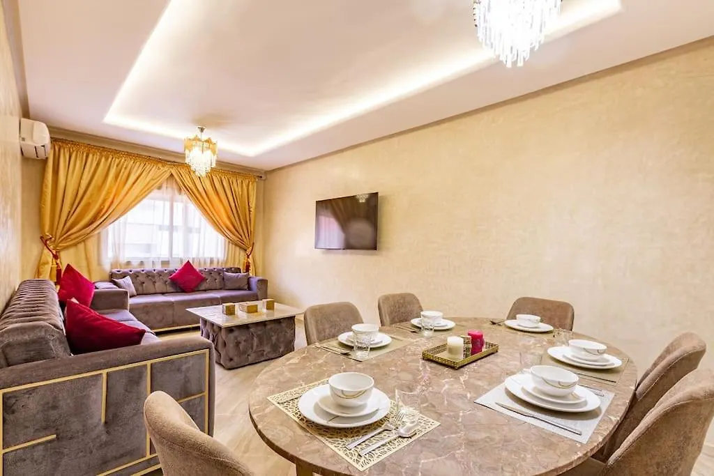 New! App Emeraude Confort Avec Piscine & Parking Marrakesh Apartment