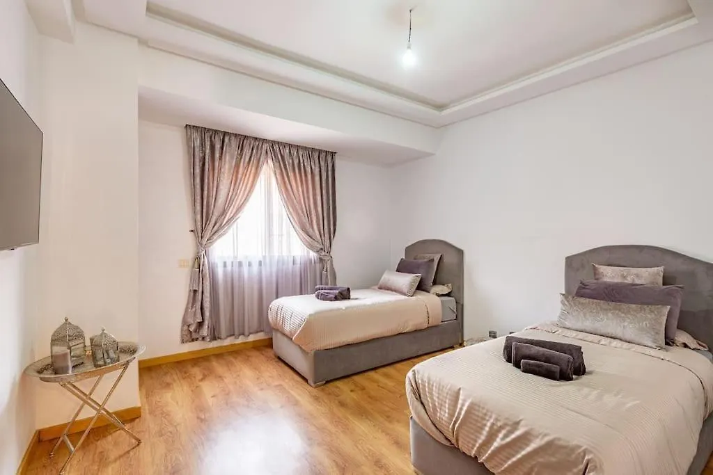 New! App Emeraude Confort Avec Piscine & Parking Marrakesh Apartment